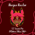 Ahegao Alastor Hard Enamel Pin (PREORDER)